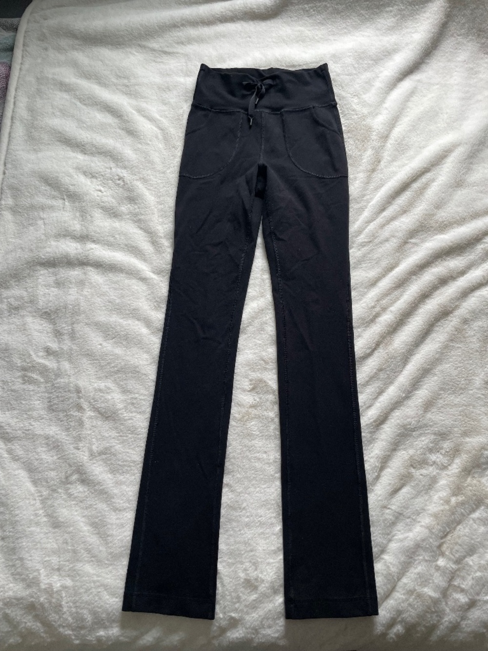 Black Lululemon Leggings Size 4